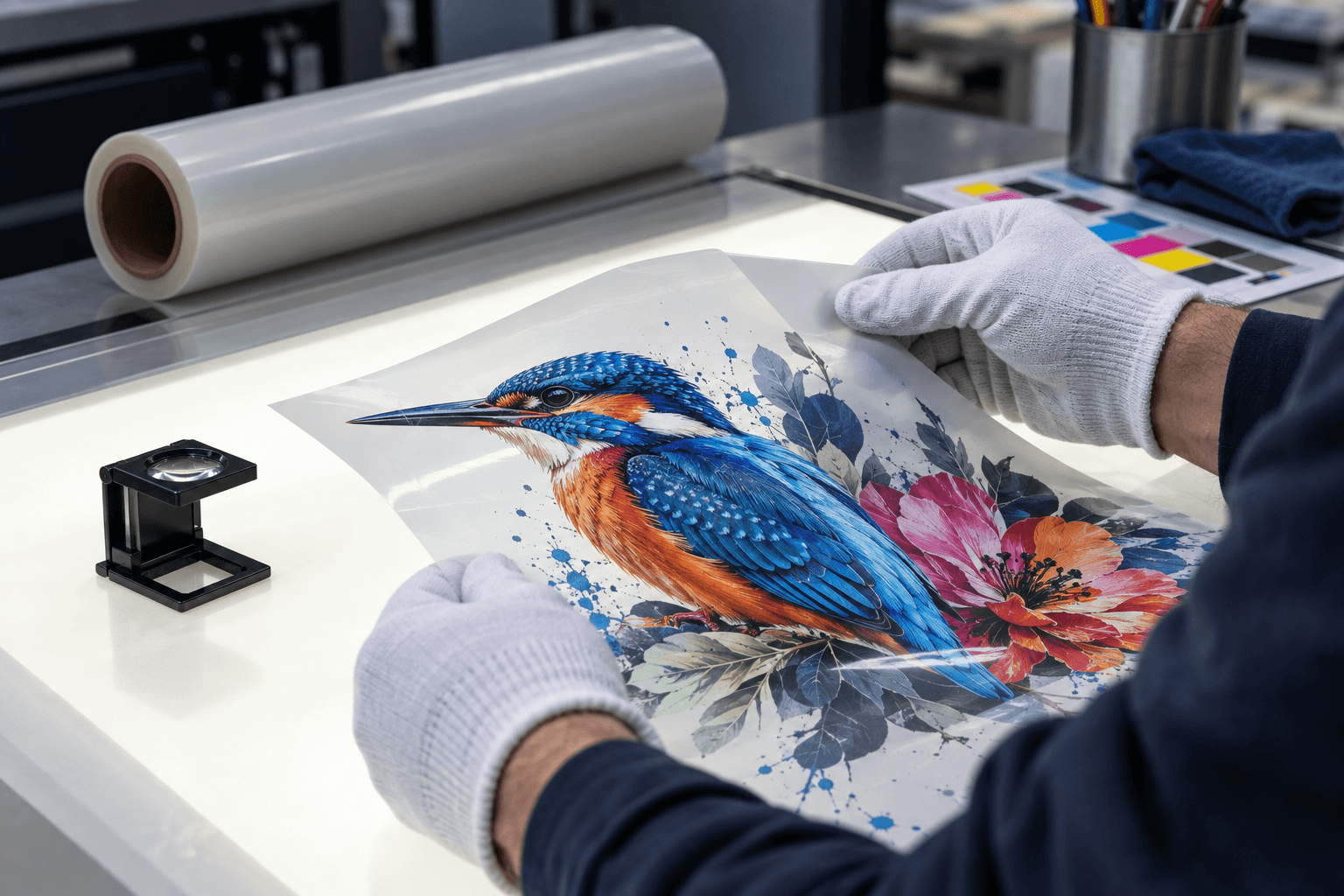 Ilustrativni prikaz kontrole kakovosti preslikača